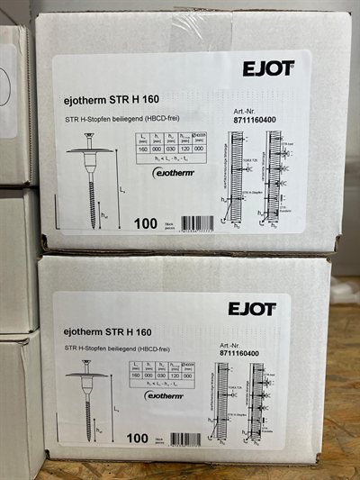 EJOT ejotherm STR H 160, Gebinde im Regal bei Karsen Baustoff