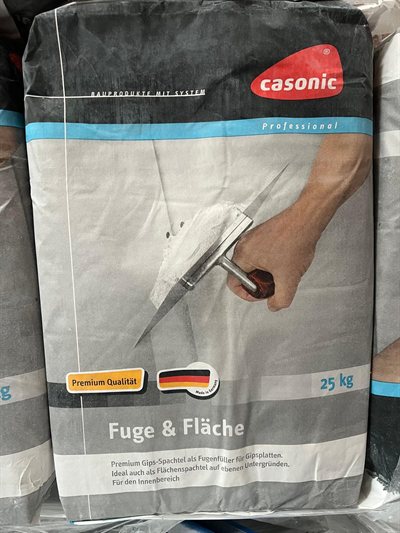 casonic Fuge & Fläche, Gebinde im Regal bei Karsen Baustoff